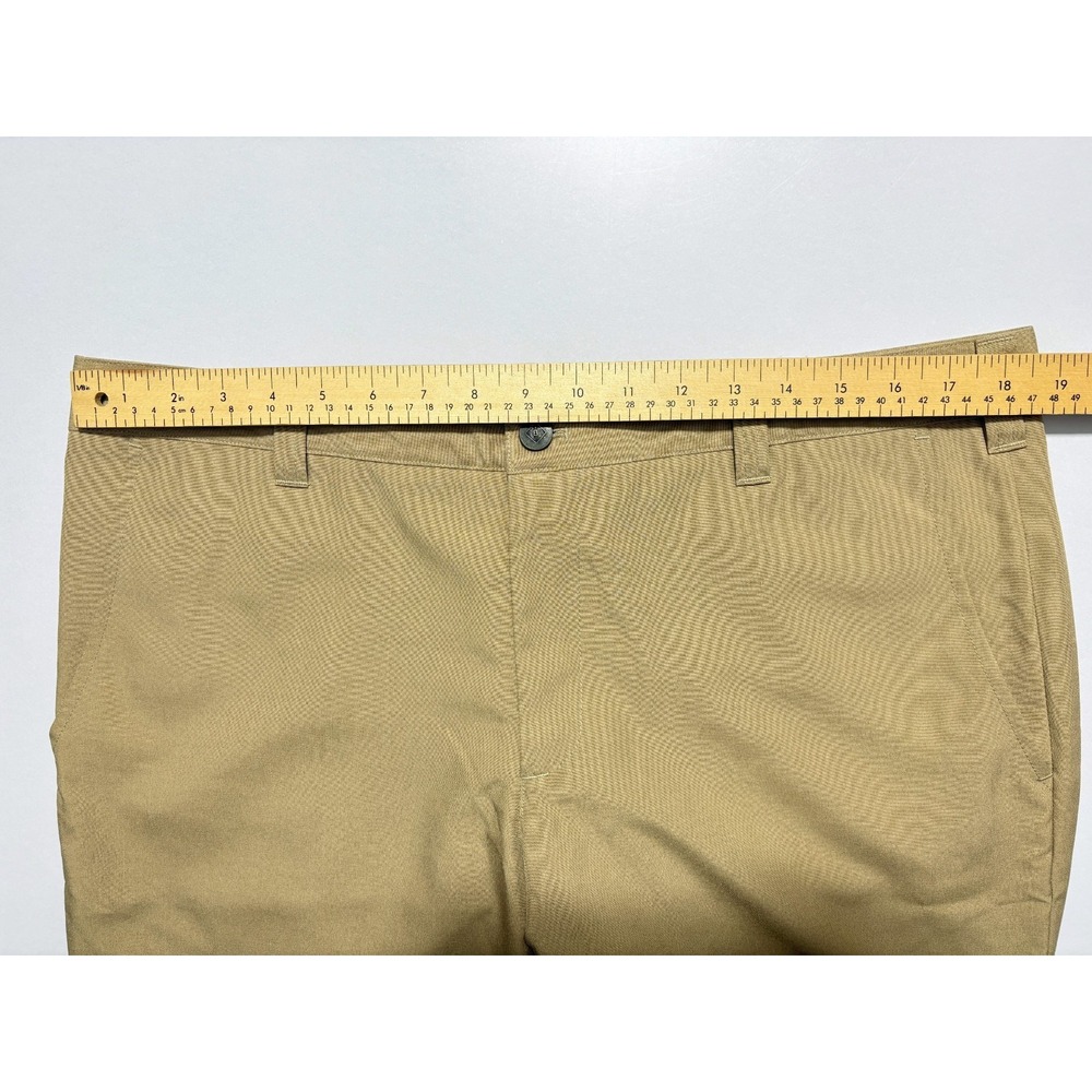 Bluffworks Pants Relaxed Fit Khaki Work Performance Golf Mens 36x36 (Act. 36x35) - Picture 8 of 11